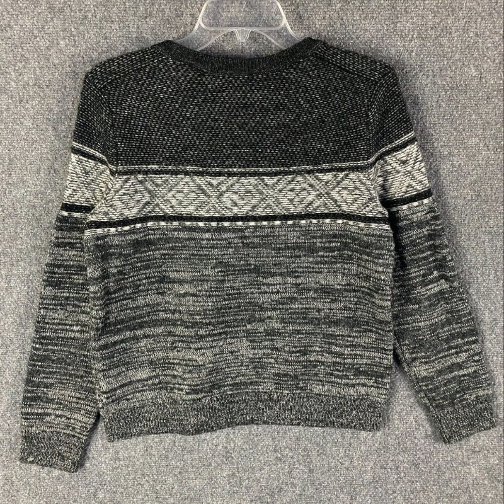 Gap Sweater Women's Large Knit Gray Pullover Acrylic Wool Blend Adults L - Picture 9 of 9